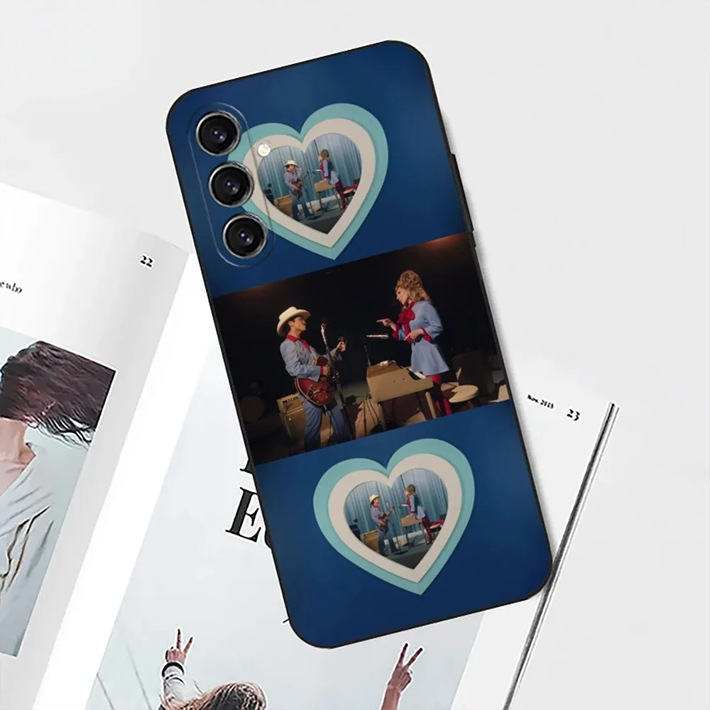 Чехол для телефона L-Lady Singer G-Gaga Die с улыбкой Samsung S25 S24 S21 S22 S23 S30 Ultra 20 Plus Fe Lite Note Black Soft