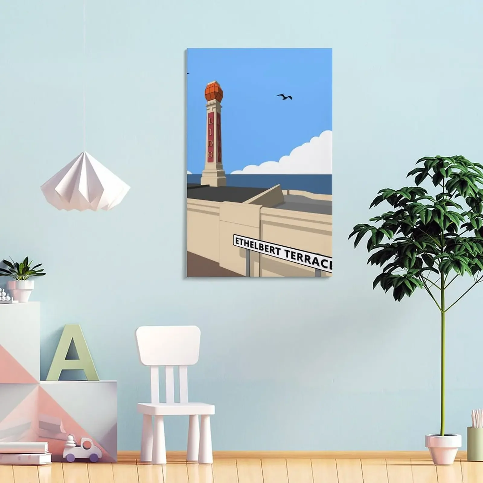 Печать на холсте Cliftonville Lido Margate