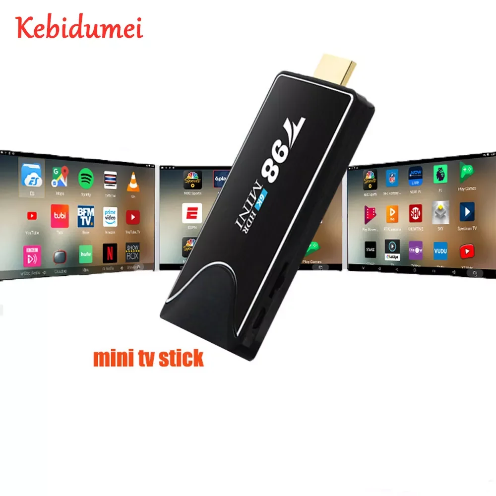 

Смарт-ТВ kebidu, 2 ГБ, 16 ГБ, Android TV Box, беспроводной ключ, Android, мини-ПК, четырехъядерный процессор RK3188T, Wi-Fi, Bluetooth, ТВ-приставка 5