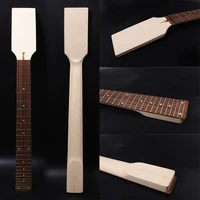7 string Unfinished 24fret 25.5 inch  Electric Guitar Neck Lock Nut Replacement maple +Rosewood fretboard Hand-made