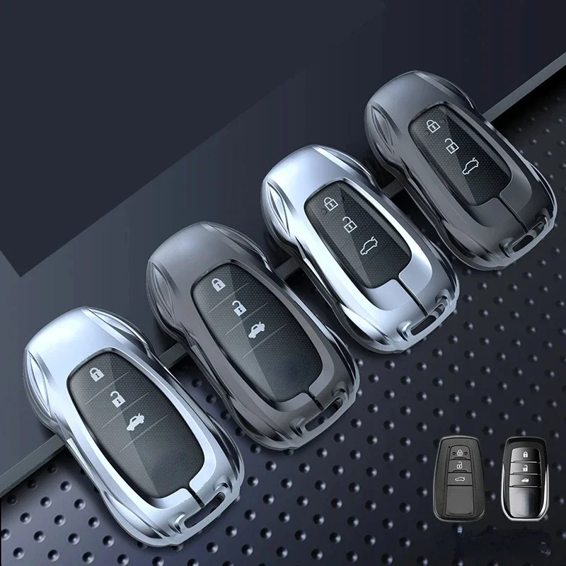 Защитный чехол для автомобильного ключа из цинкового сплава Toyota Corolla Camry Willanda Rav4