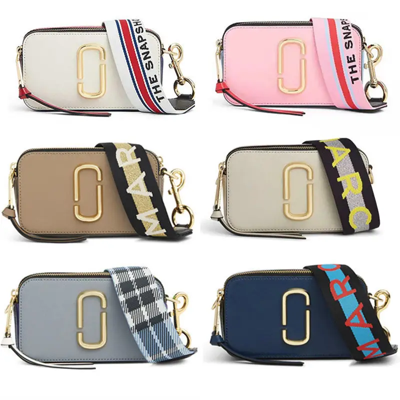 

Layer Leather Shoulder Crossbody Affordable Luxury Fashion Small Square Women Purse Crossbody Bag marc jacobs Messenger Bags
