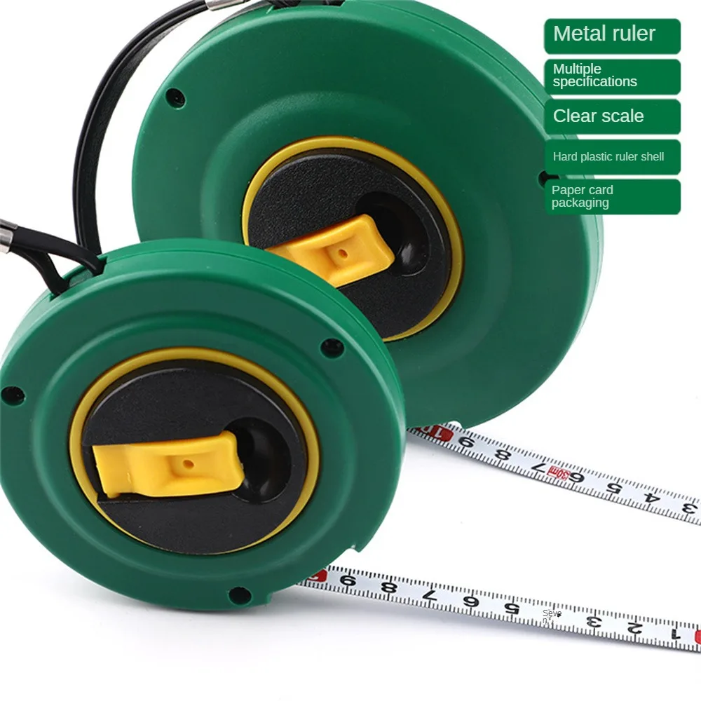 

Smooth Rotation Engineering Scale Hand Crank Shaft Measurement Construction Tools Flexible Rule Good Toughness High Hardness