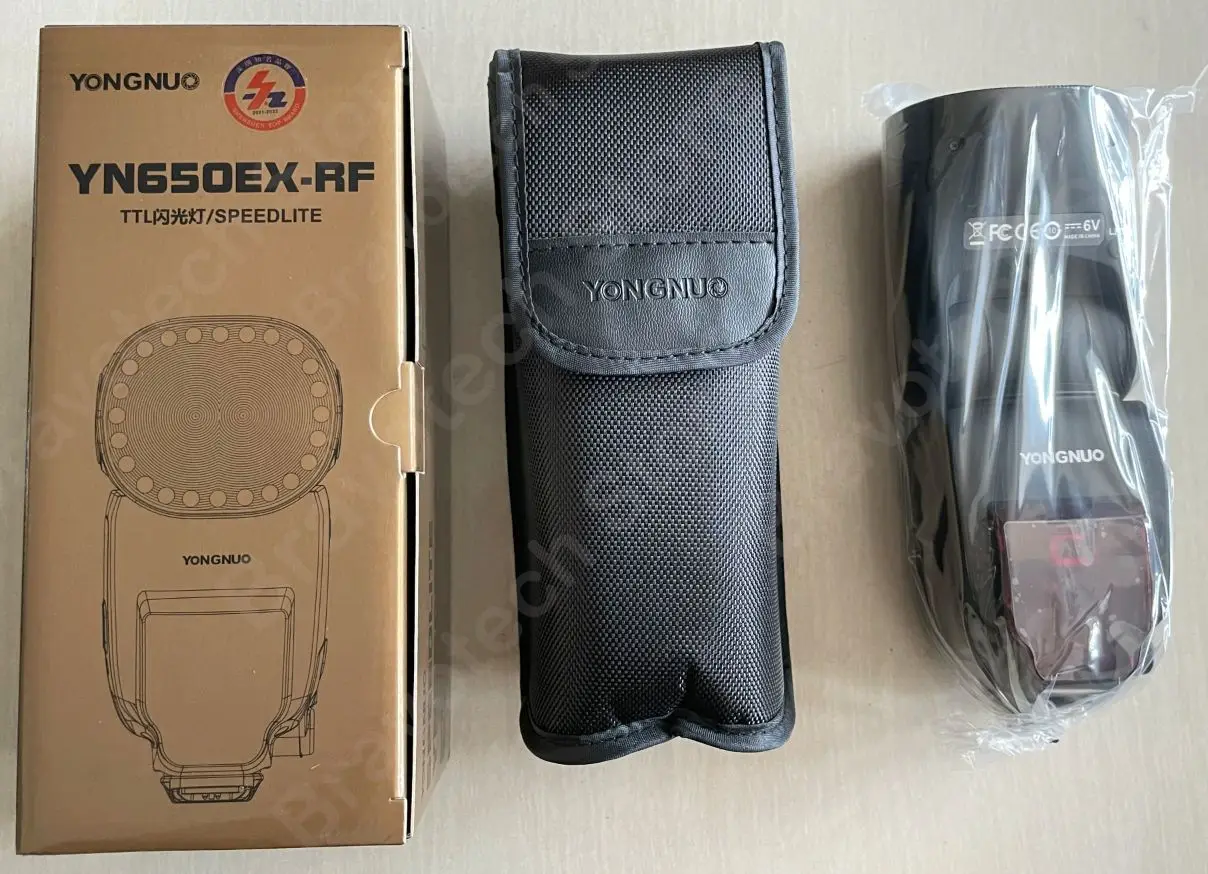 Беспроводная вспышка Yongnuo YN650EX-RF Speedlite 24 шт. светодиодные лампы TTL HSS Master Slave