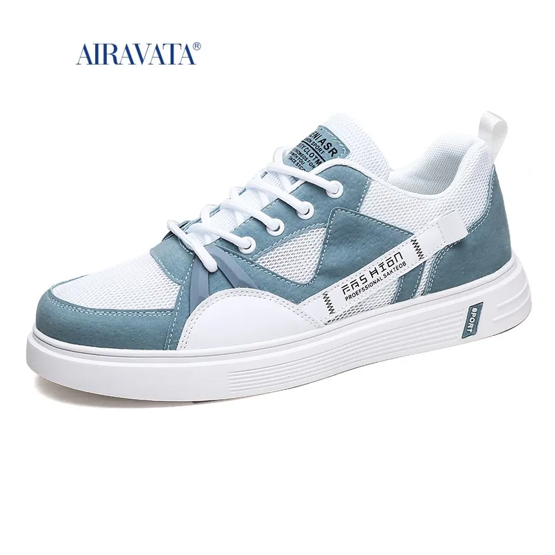 Men Walking Shoes Canvas Male Sneakers Fashion Lace-up Solid Mesh Breather Shoes Rubber Flat Autumn Casual Man Shoes