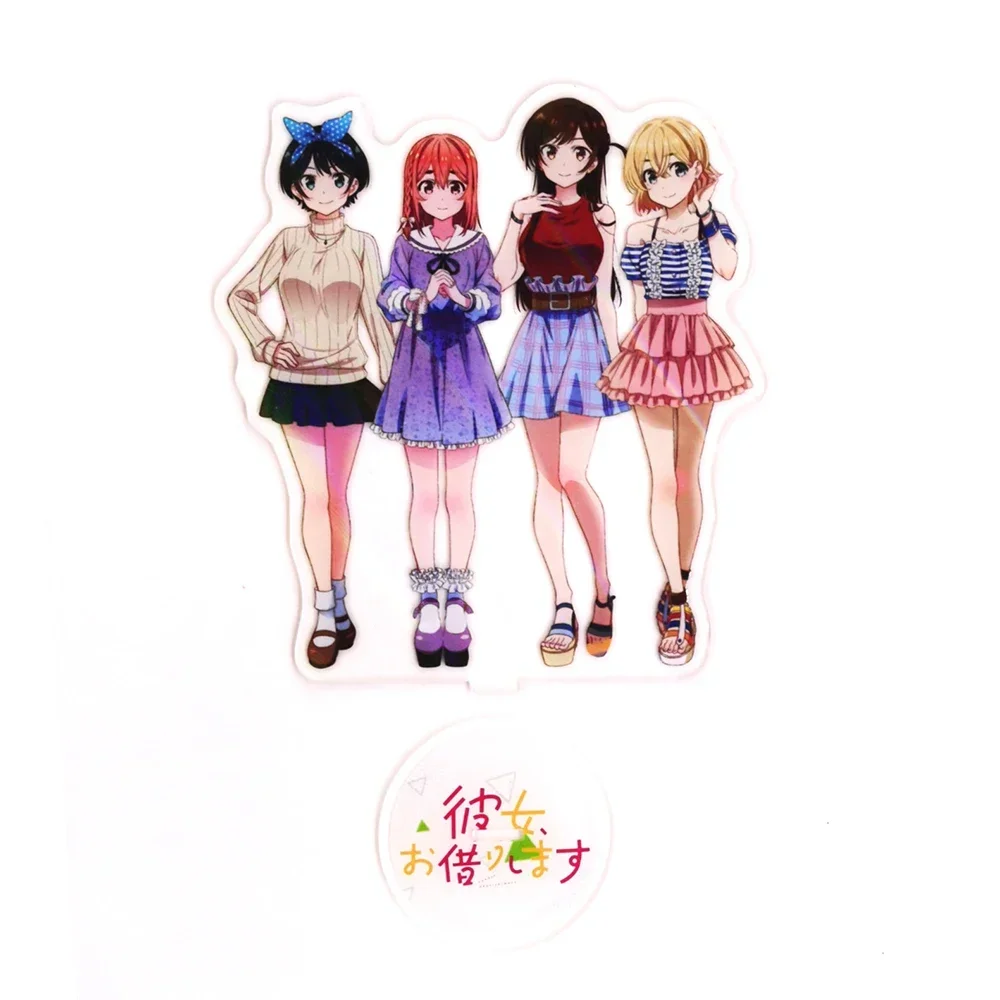 Kanojo Okarishimasu Kanokari Ichinose Chizuru Mami Ruka Sumi акриловые статуэтки торт топпер аниме