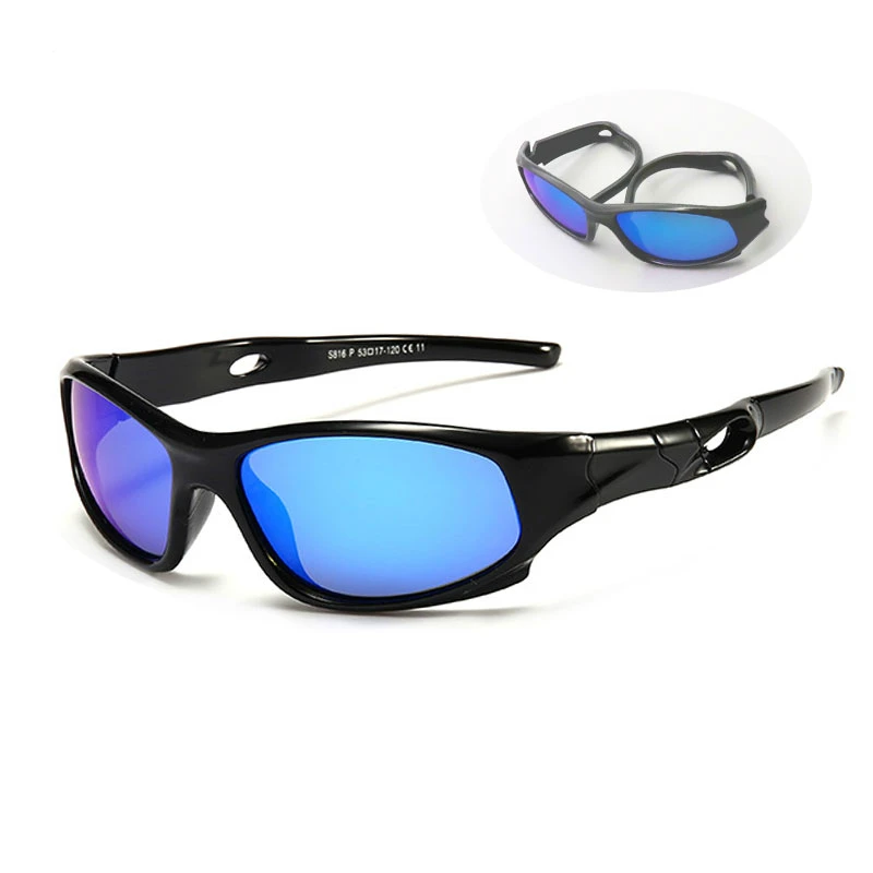 

Sporting Sunglasses Boys Kids Polarized Soft Children Sun Glasses Girl Boy Outdoor Eyeglasses Flexible Spectacles UV400 Oculos