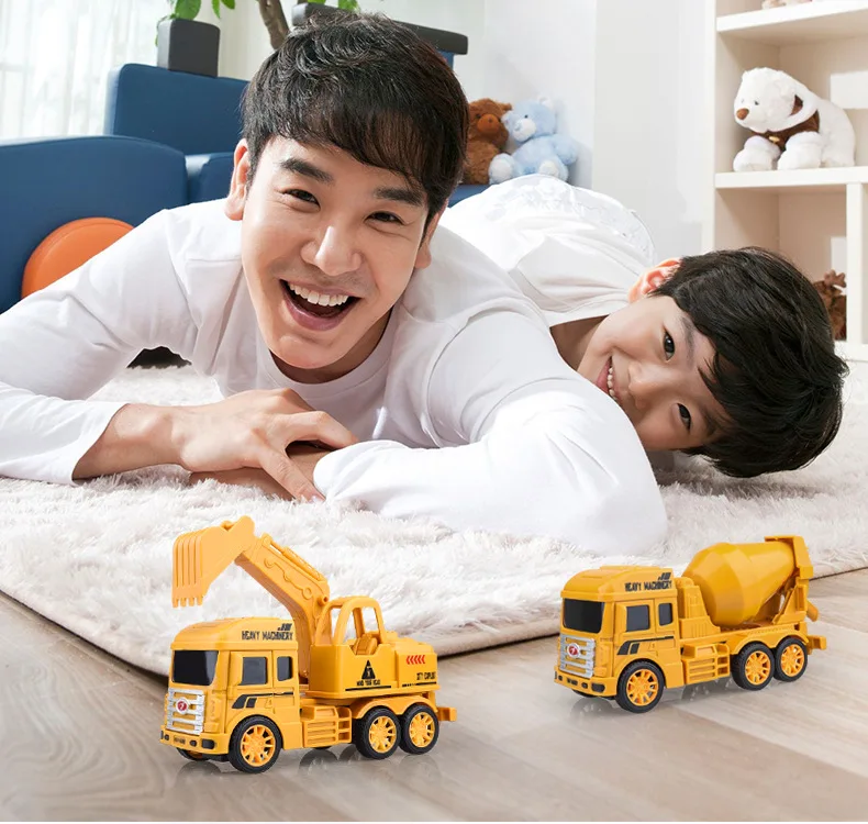 

Детский инерционный инженерный автомобиль, игрушечный симулятор, экскаватор, самосвал, миксер, грузовик, экскаватор, крюковая машина, модель, игрушки для мальчиков