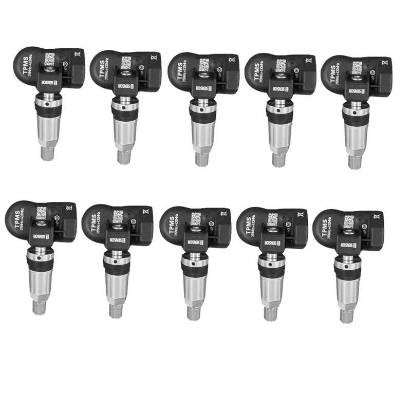 10Pcs TPMS Tire Pressure Sensor Programmable For Autel Tool TS408 TS508 ITS600 315MHZ+433Mhz 2 In 1 MX Monitor