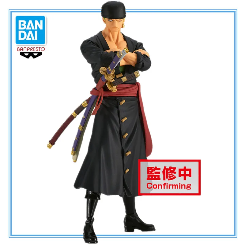 

Фигурка Bandai Dxf 17 см, Оригинальная фигурка ророноа, Зоро, ванно, страна, Коллекционная модель, кукла, игрушки, подарок для детей, новинка 2022