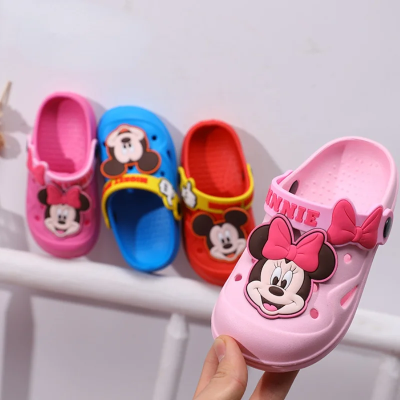 Новинка лета 2022 домашняя обувь с Микки Маусом нескользящая Домашняя одежда