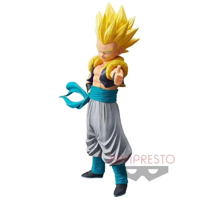 Фото В наличии: Оригинальная фигурка Bandai Dragon Ball Z Banpresto Grandista Resolution of Soldiers Gotenks, коллекционная модель, игрушка, подарок №5