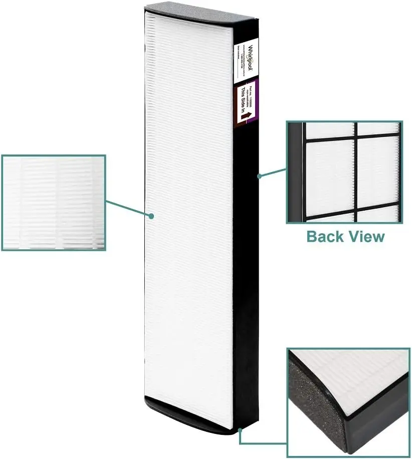 

- Genuine True HEPA Filter Replacement - Fit for Air Purifier Portable WPT80 - Large