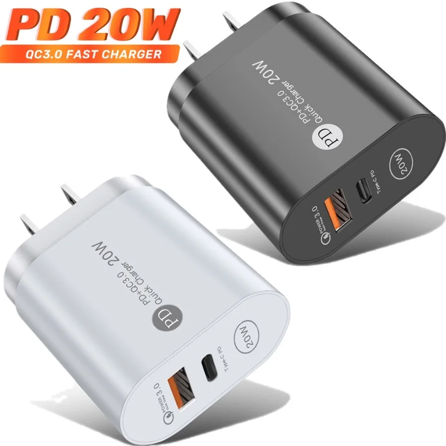 

Портативное зарядное устройство с двумя портами PD типа c, 20 Вт, 200 шт.