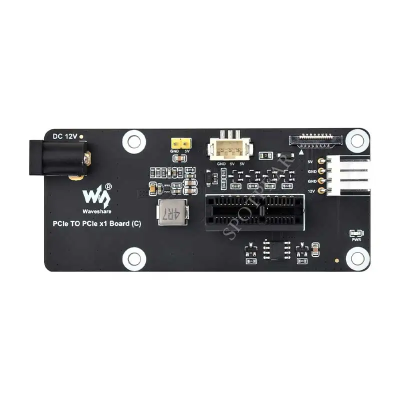 Фото Разъем Raspberry Pi 5 PCIe FFC для стандартного слота PCIe x1 (C) Плата расширения для Raspberry Pi 5 №2