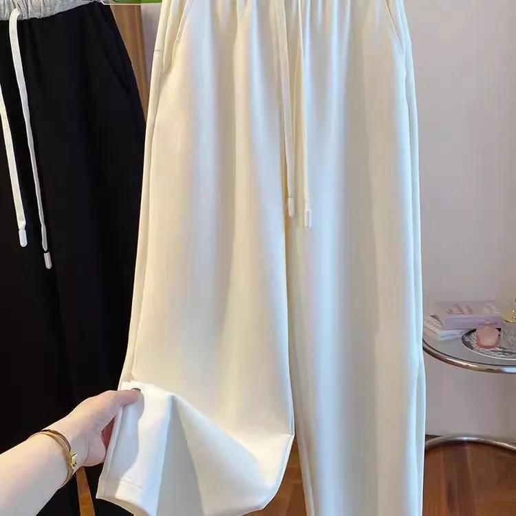 Мужские прямые спортивные брюки больших размеров для весны и осени средней