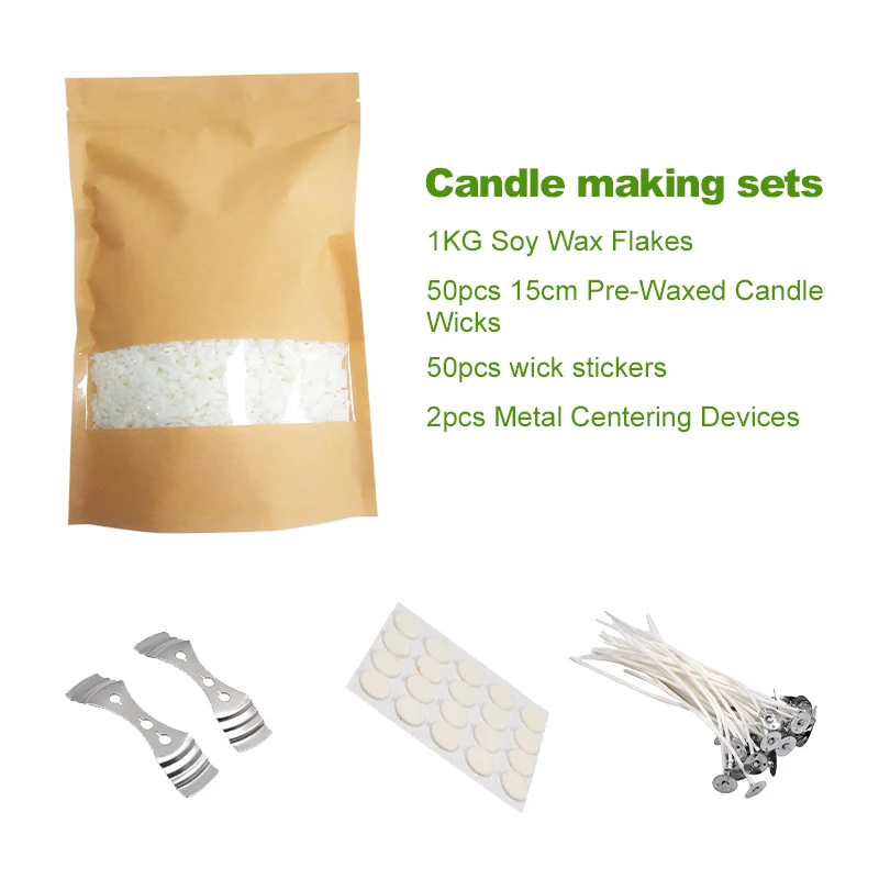 

DIY candle set soy wax Natural Soy Candle Wax and Candle Making Supplies