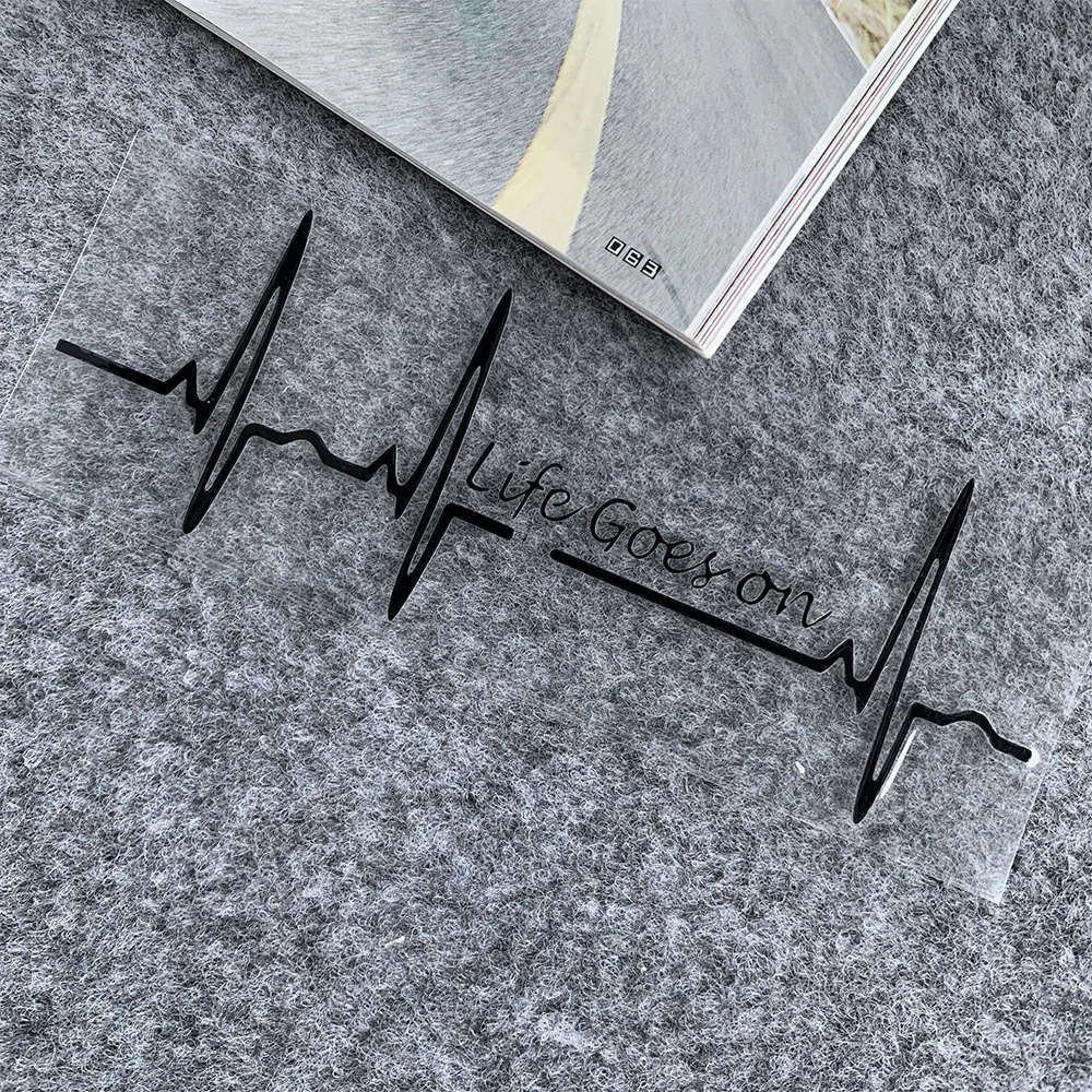 

Heart Beat трекпад Life Goes On Refletor мото наклейки аксессуары для мотоциклов наклейки для Honda PCX125 X ADV 750 adv 350 Hornet