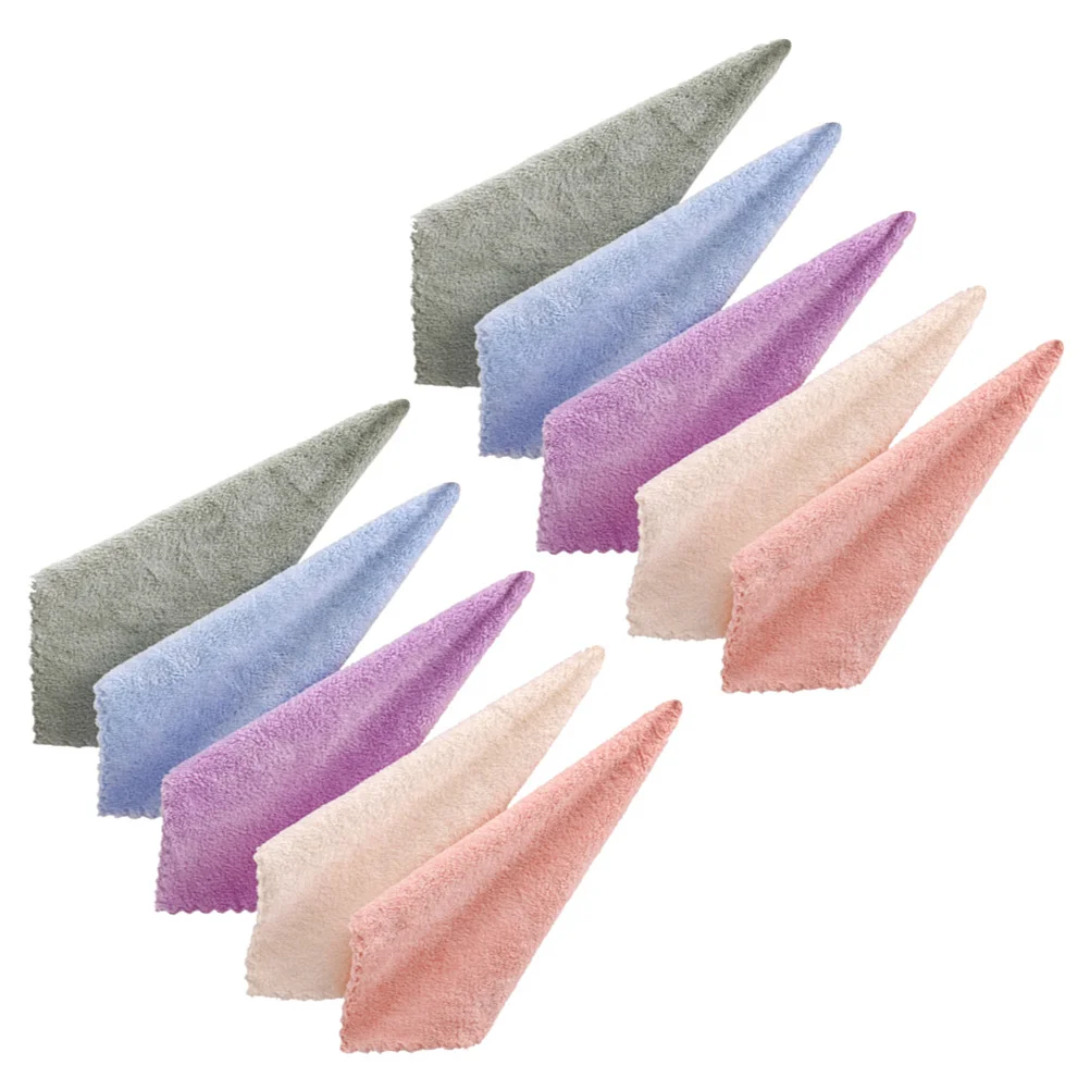 

10 шт., салфетки из микрофибры для снятия макияжа