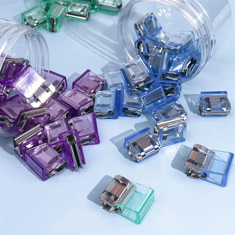 Цветные мини-зажимы для бумаги 20 шт. зажимы декоративные оптом работников