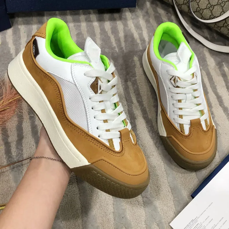 

Men Running Shoes Luxury Brand Sport Shoes For Male Women Best Quality Casual Fashion Ladies Sneakers DesignerReal Leather