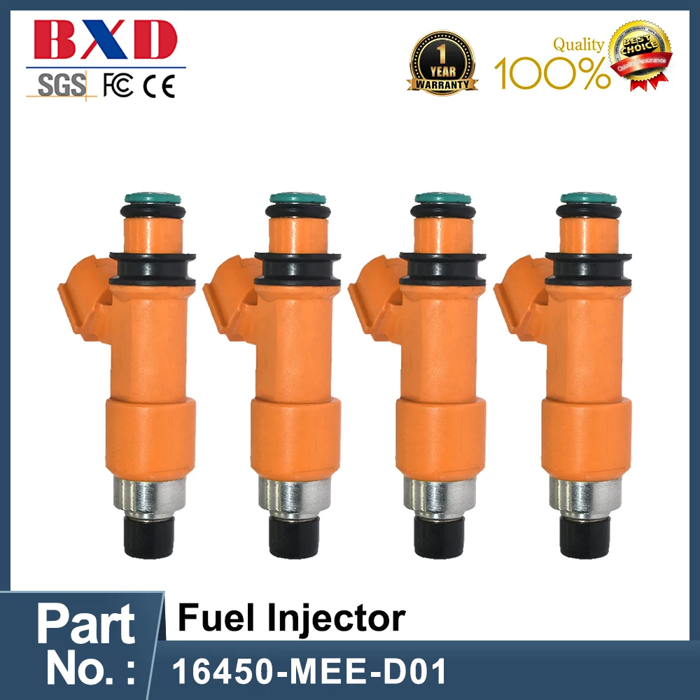 

1/4PCS 16450-MEE-D01 16450MEED01 Fuel injector nozzle for HONDA CBR600 CBR 600RR CBR600RR 2005-2006 0060