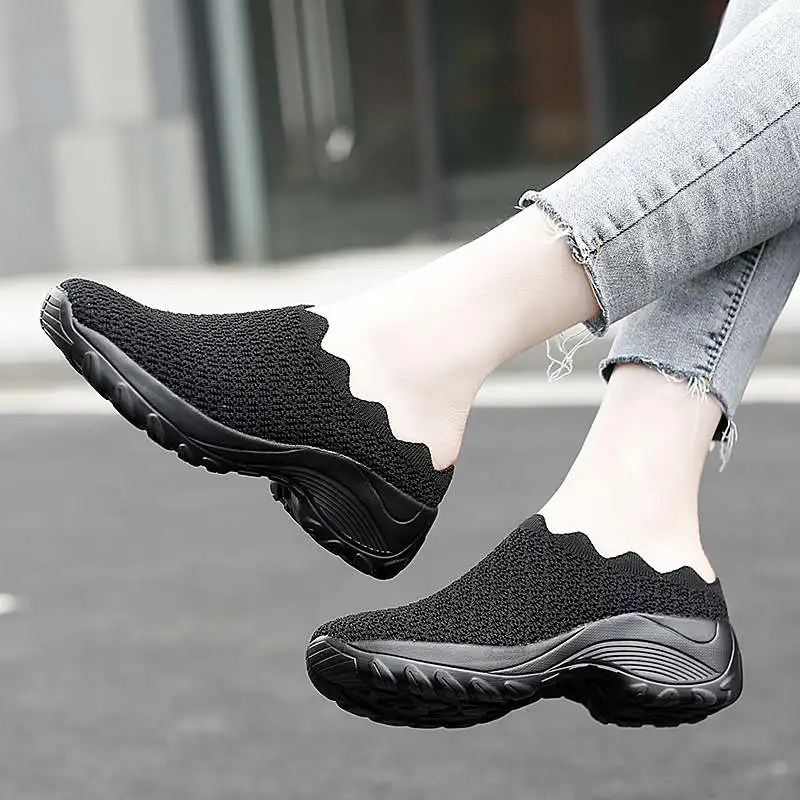 

Sports Women Zapatill Children's Sneakers Tennis Luxury Brand 2021 Sneakers Sport Shock Absorption Black Running Shoes Tennis