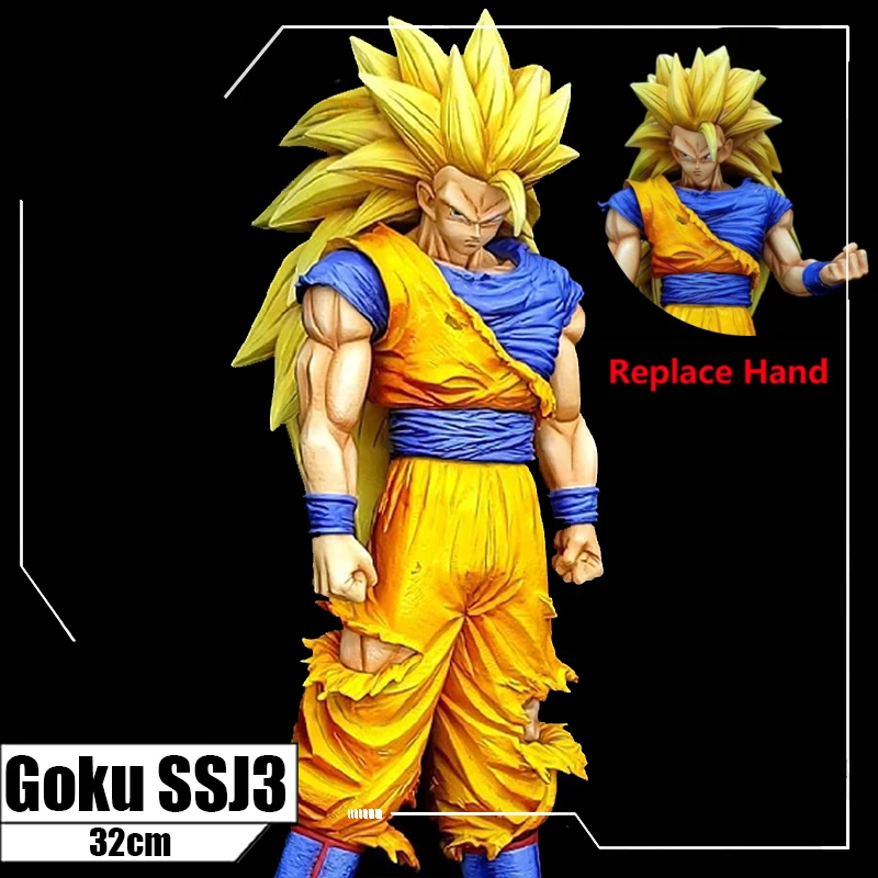 S Super Saiyan 3 Goku Pvc Action Figures Collection Model Toy For Children Gifts