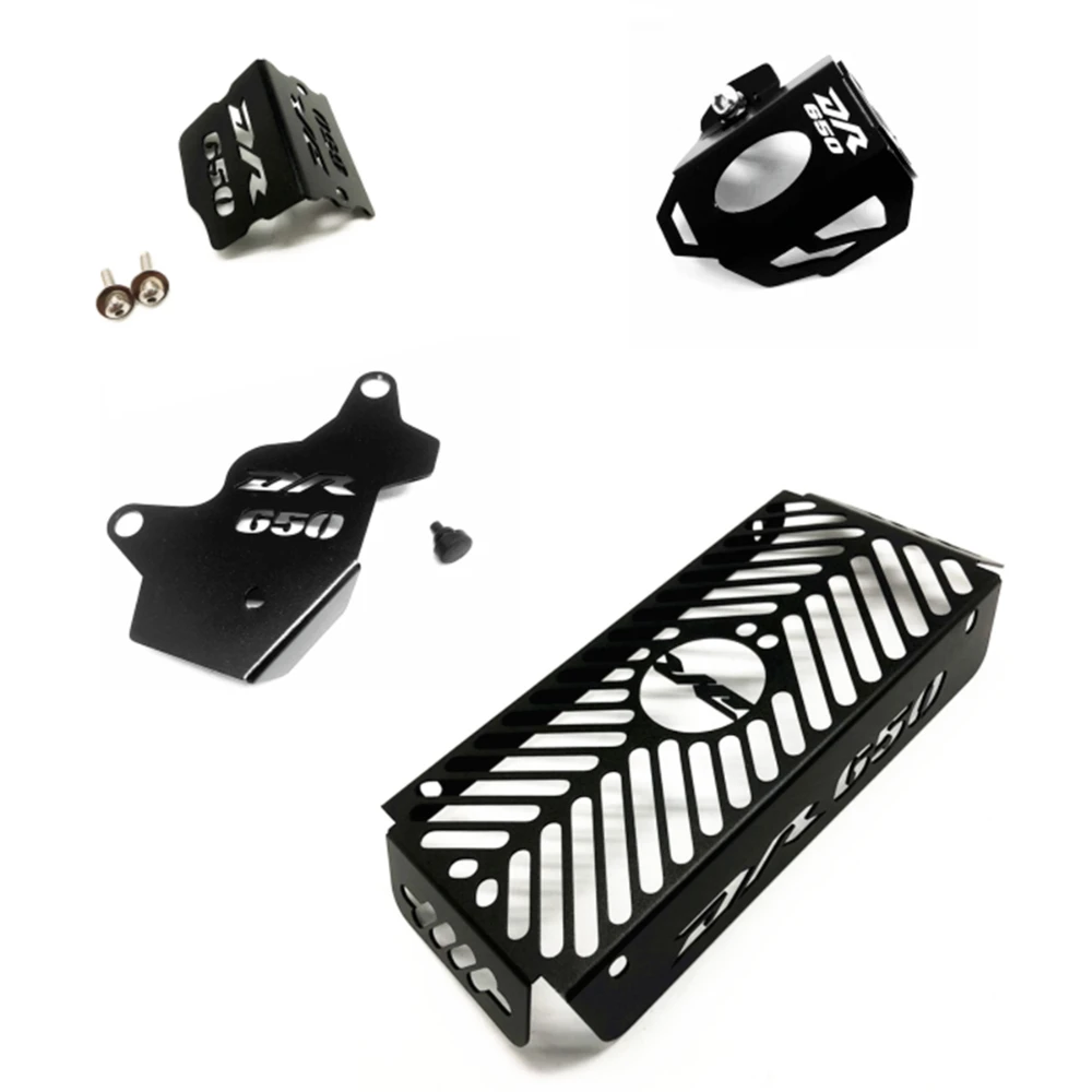

For Suzuki DR 650 DR650S DR650SE DR 650S DR 650SE 1996-2021 Front Caliper Radiator Grille Reservoir Guard Protector
