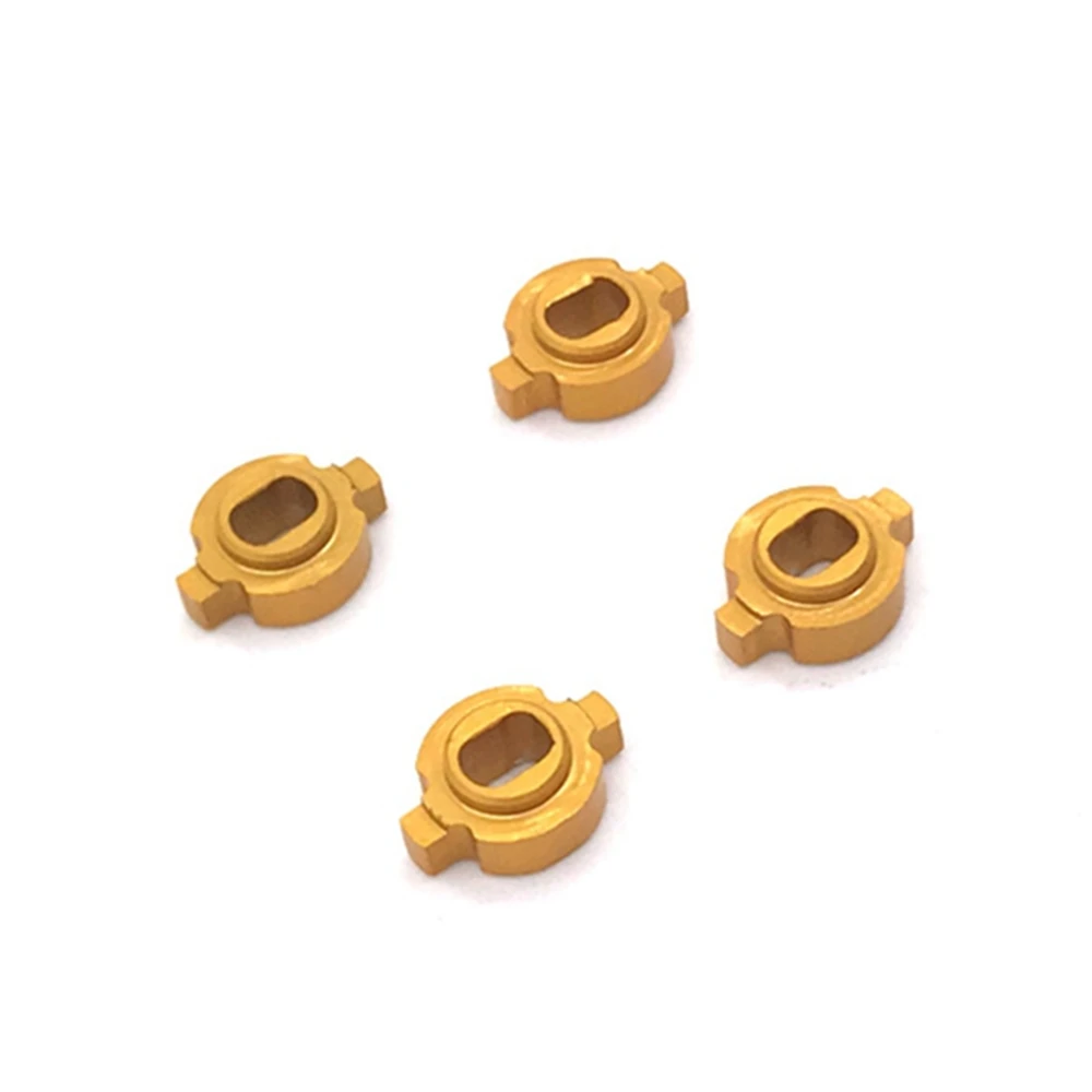 

4Pcs Metal Bond Changeover Adapter for Mosquito RC Car ZERO-Z Kyosho MINI-Z MR-03 Wheel Hub Change to AWD