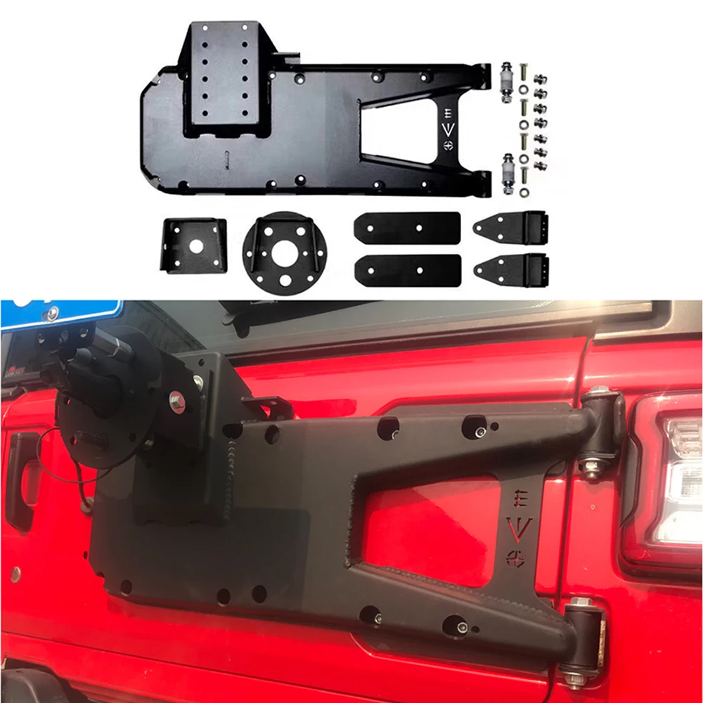 Многофункциональный кронштейн для запасного колеса JL шины 35-39 дюймов сталь JL1102
