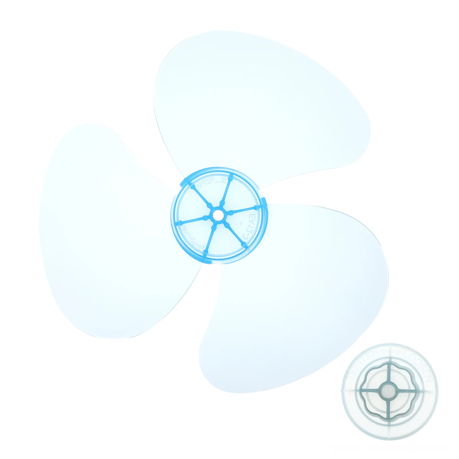 

12 Inch Mini Fans Plastic Blades Electric Parts Replacing Desktop 3 Leaves 3-leaf