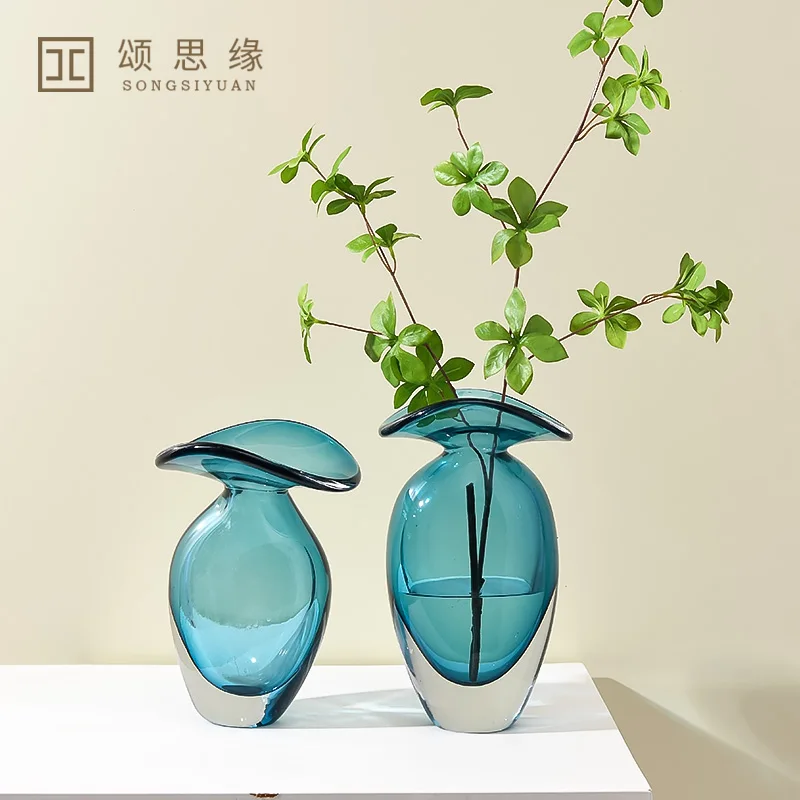 

Роскошная креативная стеклянная модель для дома YY Light необычной формы, мягкое украшение для комнаты