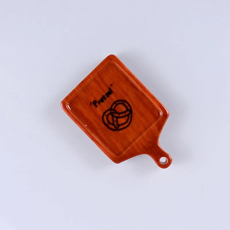 Кабошоны из смолы имитация хлеба 100 шт.