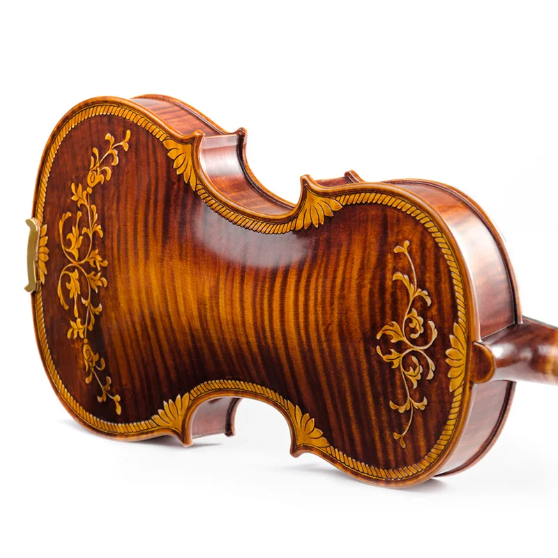 Violin 4/4 Professional Solid Wood Violin With Gift String Bow