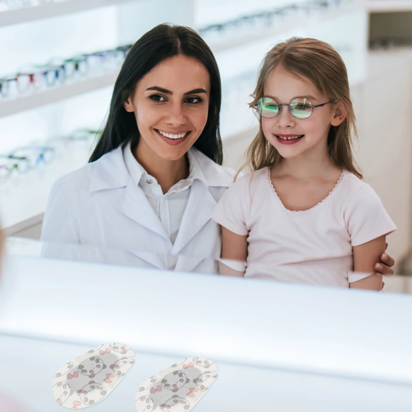 

20pcs Amblyopia Eye Stickers Eye Sticker Patch Sticky Eye Eye for Amblyopia Eyepatch for Kids