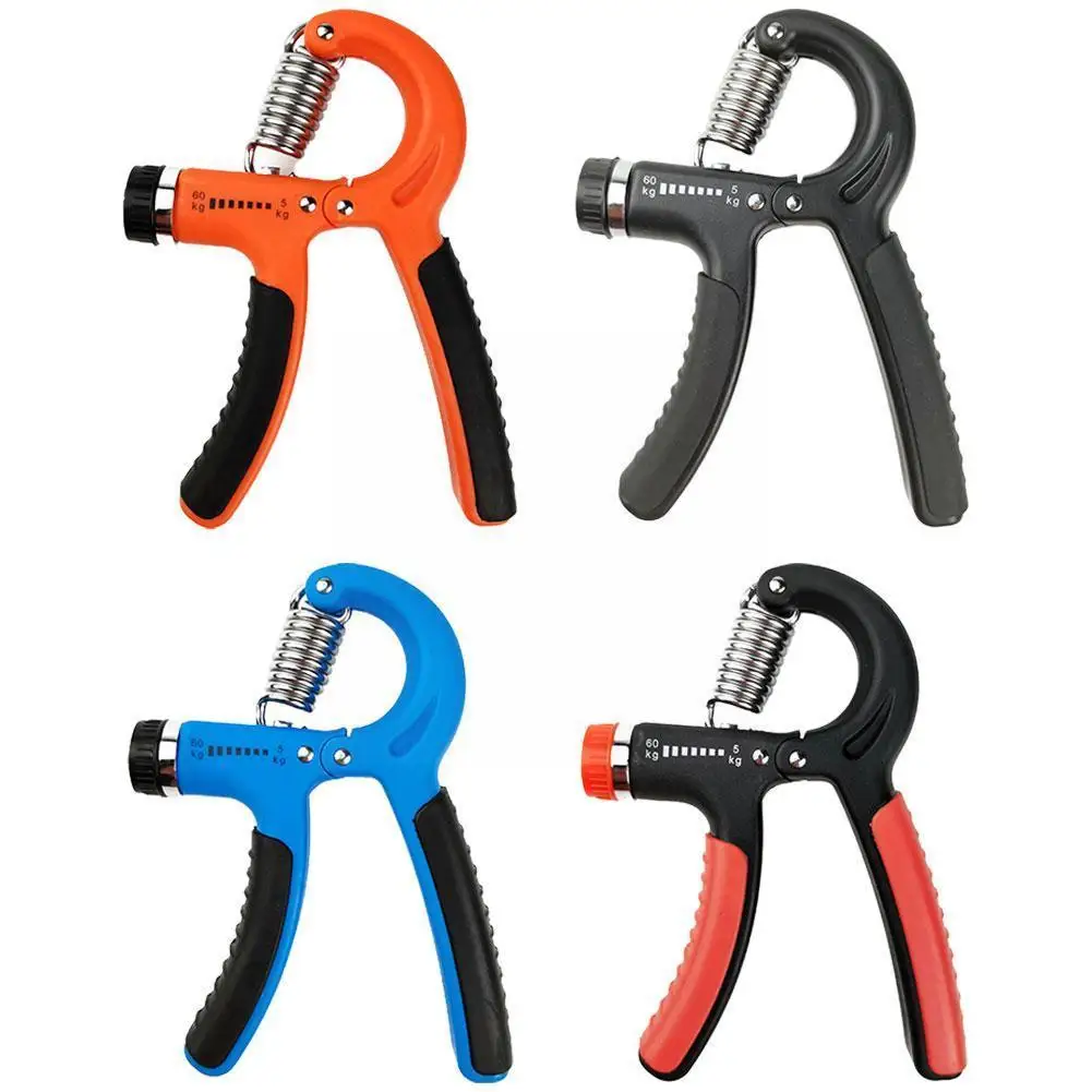 

Фитнес-тренажер B2H4 для мужчин, регулируемый тяжелый фитнес-тренажер для пальцев, захват для мышц и рук