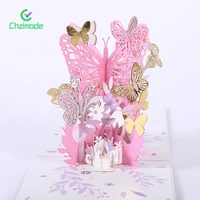 3d delicate butterfly greeting card teachers day thanksgiving cards post card for birthday christmas party wedding decoration