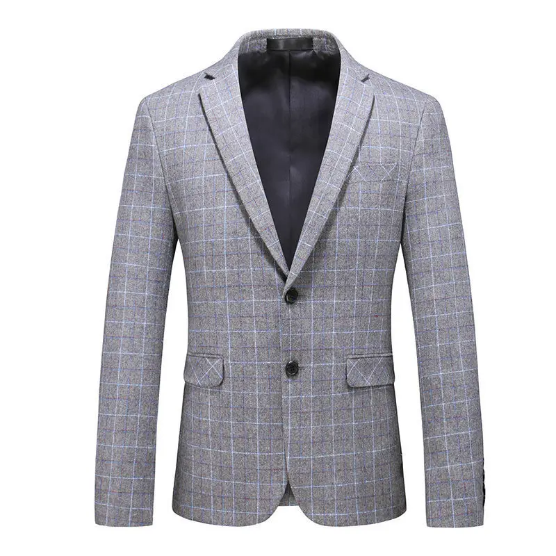 (Пиджак + брюки) 2022 мужской деловой костюм 2 шт. в комплекте для жениха на выпускной