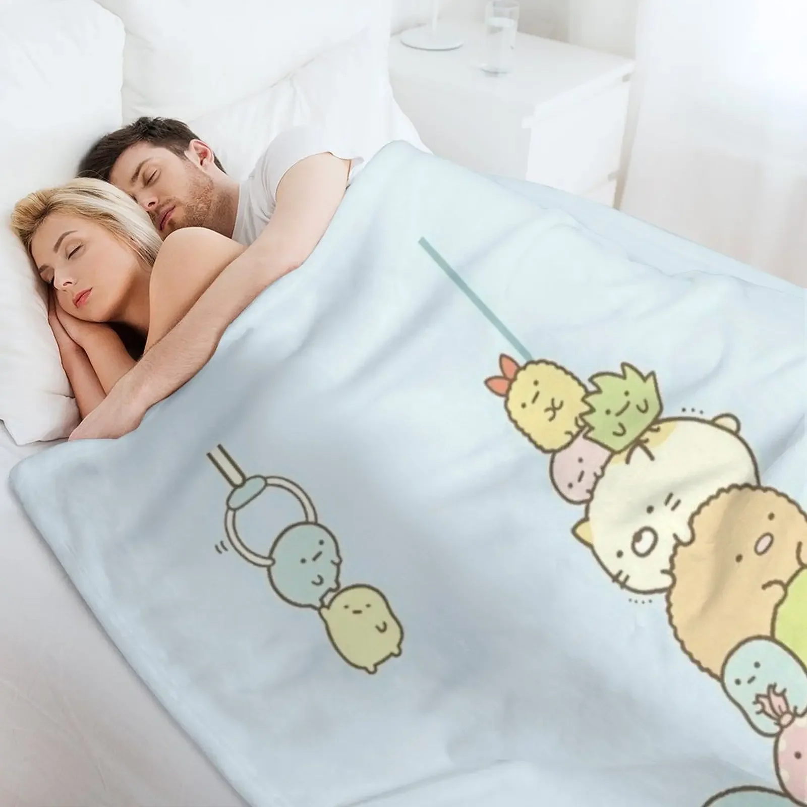 Одеяло Sumikko Gurashi теплое очень большое индивидуальный подарок теплые зимние