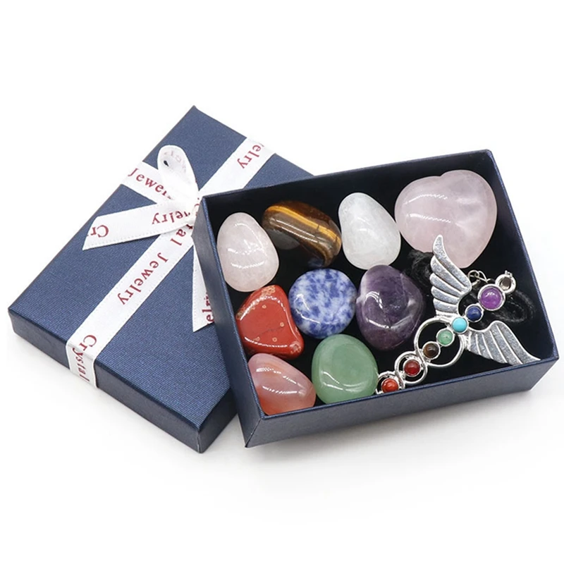 

Натуральный камень, кристалл, драгоценные камни, чакры, минеральное украшение, домашнее украшение, высокое качество, подарочная коробка