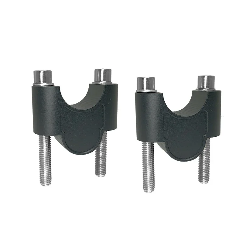 

Аксессуары для мотоциклов CFMOTO 450MT 450 MT 2024 2025, алюминиевые стойки руля с ЧПУ, зажим для руля, крышка, адаптер для крепления на планку