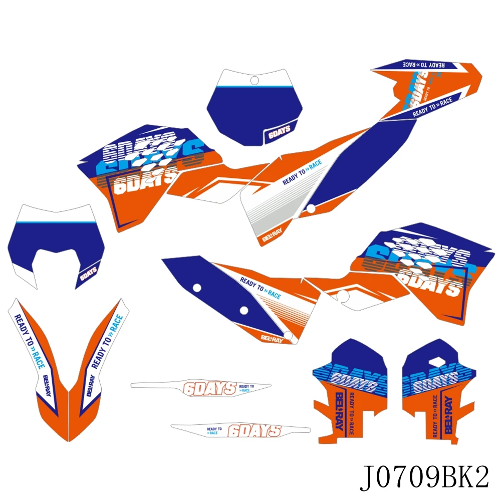 

Graphics Decals Stickers Motorcycle Background For KTM SX SXF 2007 2008 2009 2010 EXC EXCF 125 250 300 450 2008 2009 2010 2011