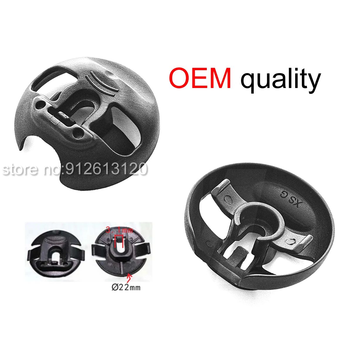 

50/100x OEM брызговик-зажим для Audi VW 4H0825429A