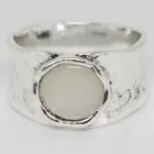 Кольцо женское круглое золотистое, с лунным камнем, винтажное, 2021