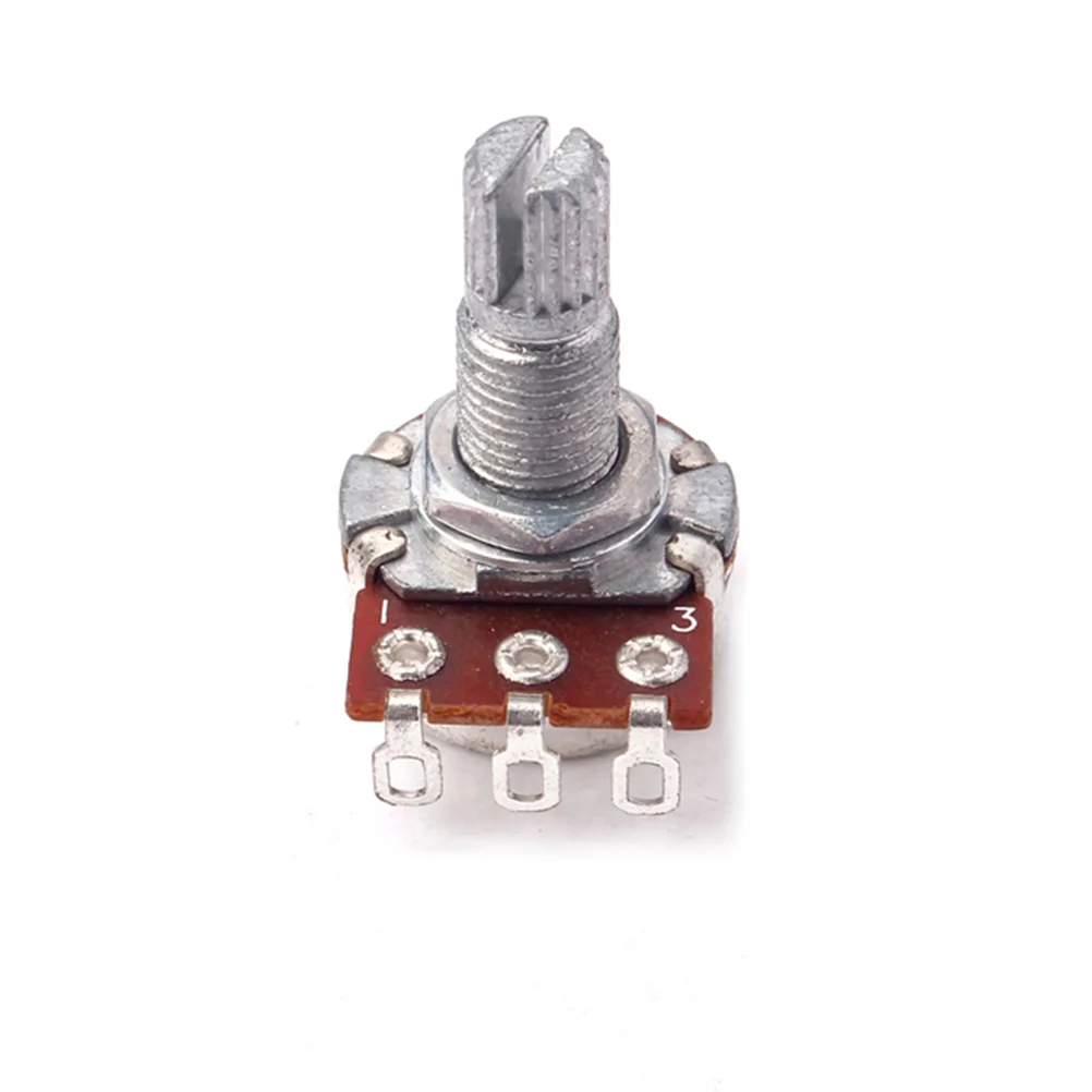 Потенциометр громкости гитары 25K Линейные аудиопотенциометры Угловой усилитель