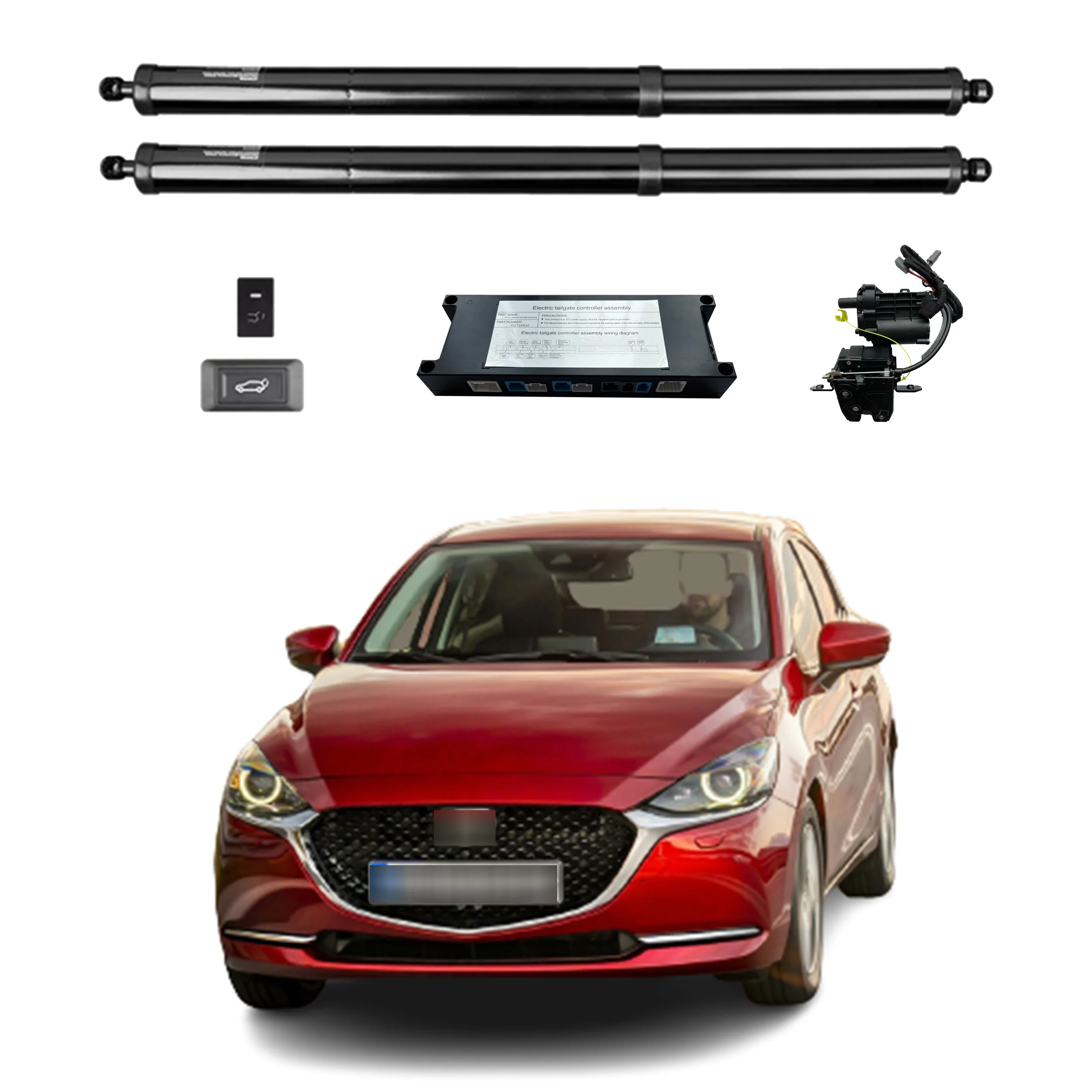 

For Mazda 2 2019+ Hot Sale Electric Tailgate Power Liftgate Auto Trunk Hands Free Back Door Opener With Remote Control Funciton