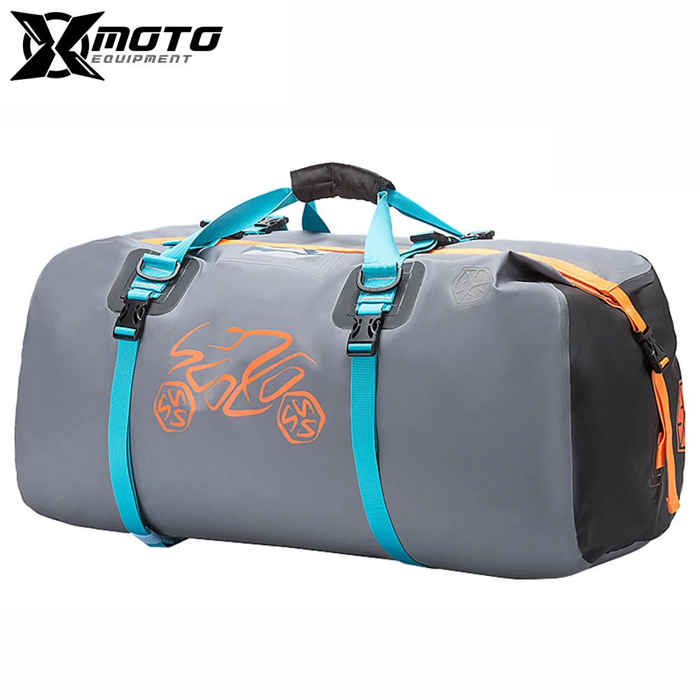 

New Motorcycle Rainproof Rear Seat Handbag Waterproof High Capacity Motocross Backpack Multi-functional Seat Bag Moto Bag