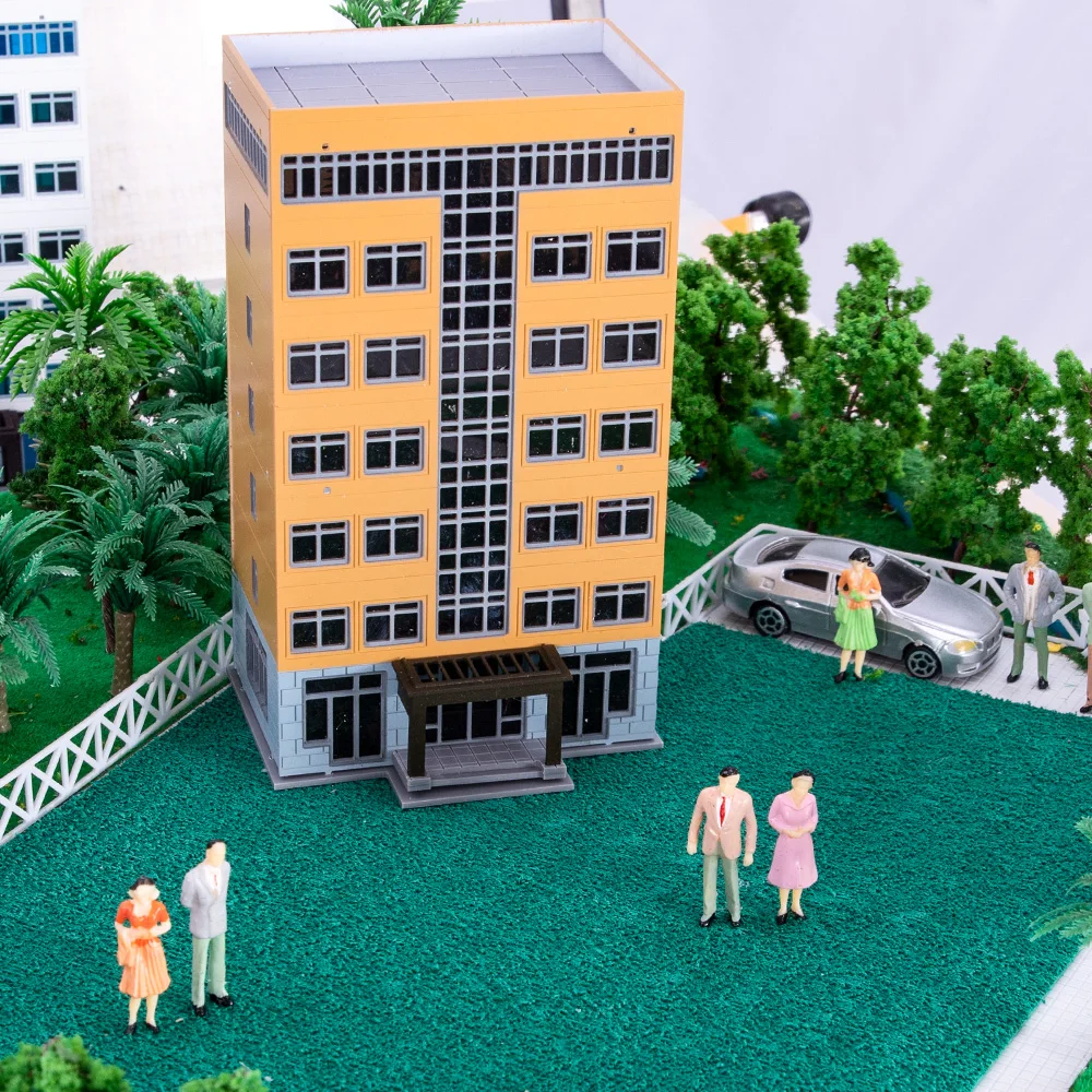

Пластиковая сборная архитектура масштаб 1:150 миниатюрная модель здания для самостоятельной сборки песочного стола материалы для расстановки макет детская игрушка набор диона