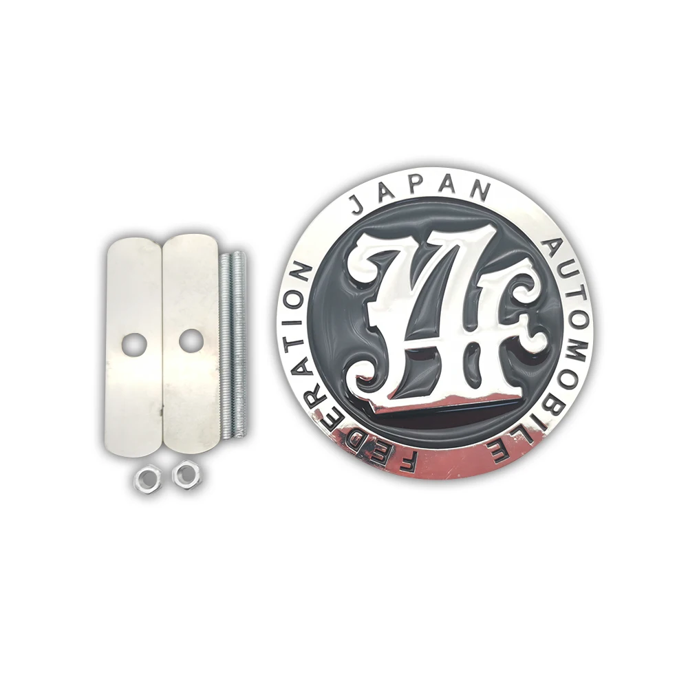 

Эмблема JDM, универсальная, для автомобильной решетки, из цинкового сплава, 13 цветов